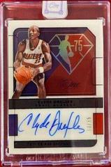 Clyde Drexler [Purple] Basketball Cards 2021 Panini One and One 75th Team Signatures Prices