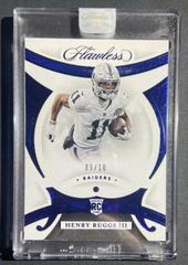 Henry Ruggs III [Sapphire] #106 Football Cards 2020 Panini Flawless Prices