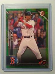 Mookie Betts [Green] Baseball Cards 2016 Bowman Prices