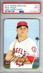 Mike Trout Baseball Cards 2016 Topps Archives 1969 Super Prices