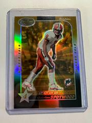 Quinton Spotwood [4 Star Mirror Gold] #204 Football Cards 2000 Leaf Certified Prices