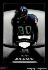 Andre Johnson [Jersey] #77 Football Cards 2008 Bowman Sterling Prices