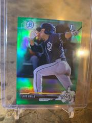 Luis Urias [Prospects Green Refractor] Baseball Cards 2017 Bowman Chrome Mini Prices