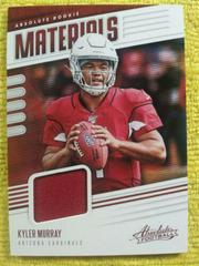 Kyler Murray #RM-26 Football Cards 2019 Panini Absolute Rookie Materials Prices