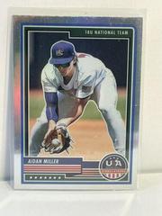 Aidan Miller [Silver] #56 Baseball Cards 2023 Panini Stars & Stripes USA Prices
