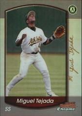 Miguel Tejada #19 Baseball Cards 2000 Bowman Chrome Prices