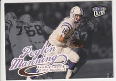 Peyton Manning [Platinum Medallion] Football Cards 1999 Ultra Prices