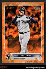 Jose Trevino [Orange] #US10 Baseball Cards 2022 Topps Chrome Update Sapphire Prices
