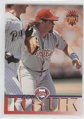 John Kruk Baseball Cards 1994 Donruss Triple Play Prices