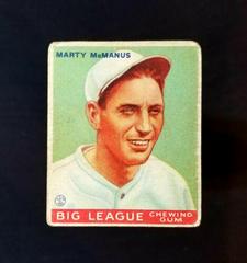 Marty McManus #48 Baseball Cards 1933 Goudey Prices
