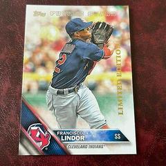 Francisco Lindor Baseball Cards 2016 Topps Limited Edition Prices