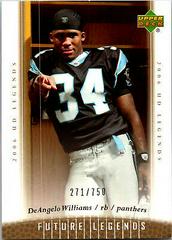 DeAngelo Williams #128 Football Cards 2006 Upper Deck Legends Prices