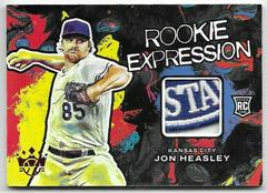 Jon Heasley [Red] Baseball Cards 2022 Panini Diamond Kings Rookie Expression Prices