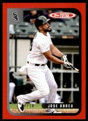 Jose Abreu [Red] #13 Baseball Cards 2020 Topps Total Prices