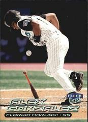 Alex Gonzalez #116 Baseball Cards 2000 Ultra Prices