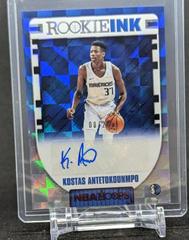 Kostas Antetokounmpo [Red] Basketball Cards 2018 Panini Hoops Rookie Ink Prices