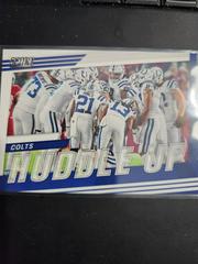 Indianapolis Colts #HU-IND Football Cards 2022 Panini Score Huddle Up Prices