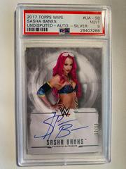 Sasha Banks [Silver] Wrestling Cards 2017 Topps WWE Undisputed Autographs Prices
