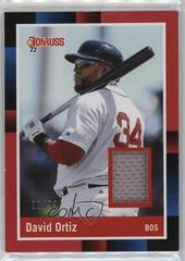 David Ortiz [Red] Baseball Cards 2022 Panini Donruss Retro 1988 Materials Prices