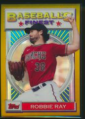 Robbie Ray [Gold Refractor] #34 Baseball Cards 2020 Topps Finest Flashbacks Prices