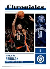 Jalen Brunson #2 Basketball Cards 2022 Panini Chronicles Prices