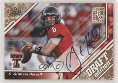 Graham Harrell [Autograph Silver] #18 Football Cards 2009 Upper Deck Draft Edition Prices