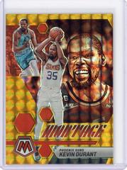 Kevin Durant [Gold] #2 Basketball Cards 2022 Panini Mosaic Montage Prices