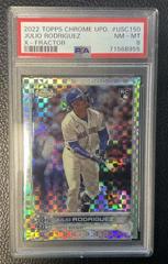Julio Rodriguez [Xfractor] Baseball Cards 2022 Topps Chrome Update Prices
