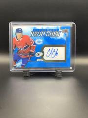 Cole Caufield #SS-CC Hockey Cards 2021 Upper Deck Ice Signature Swatches Prices