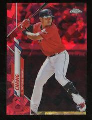 Yu Chang [Red Refractor] Baseball Cards 2020 Topps Chrome Sapphire Prices