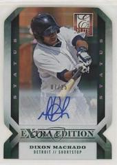 Dixon Machado [Franchise Future Signature] Baseball Cards 2013 Panini Elite Extra Edition Prices