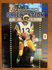 Kurt Warner #FO-4 Football Cards 1999 Leaf Rookies & Stars Freshman Orientation Prices