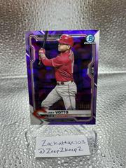 Joey Votto [Purple] #2 Baseball Cards 2021 Bowman Chrome Sapphire Prices