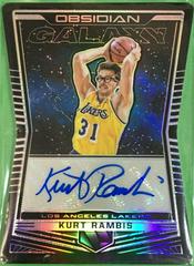 Kurt Rambis #GA-KRB Basketball Cards 2018 Panini Obsidian Galaxy Autographs Prices