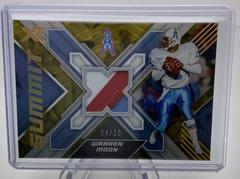 Warren Moon [Gold] Football Cards 2022 Panini XR Summit Swatches Prices