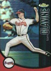 Tom Glavine [Refractor] Baseball Cards 2001 Finest Prices
