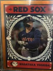 Masataka Yoshida [Orange] Baseball Cards 2023 Bowman Chrome Ascensions Prices