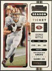 George Kittle #84 Football Cards 2022 Panini Contenders Prices