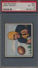 Jerry Shipkey #90 Football Cards 1950 Bowman Prices