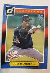 Jose Ramirez #41 Baseball Cards 2014 Donruss the Rookies Prices