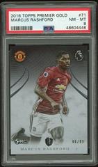 Marcus Rashford [Silver] #71 Soccer Cards 2016 Topps Premier Gold Prices