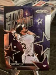 Kris Bryant #SG-13 Baseball Cards 2022 Panini Prizm Star Gazing Prices