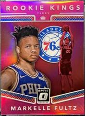 Markelle Fultz [Pink] Basketball Cards 2017 Panini Donruss Optic Rookie Kings Prices