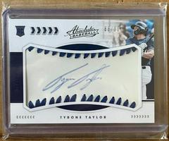 Tyrone Taylor [Material Signature Blue] Baseball Cards 2020 Panini Absolute Prices
