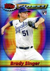 Brady Singer [Prism Refractor] #178 Baseball Cards 2021 Topps Finest Flashbacks Prices