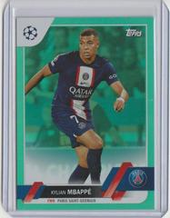 Kylian Mbappe [Neon Green] Soccer Cards 2022 Topps UEFA Club Competitions Prices