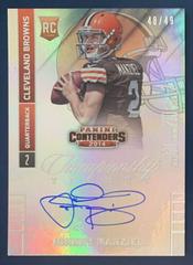 Johnny Manziel [Juggling Ball Autograph Championship Ticket] #240 Football Cards 2014 Panini Contenders Prices