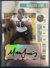 Marcedes Lewis [Championship Ticket Autograph] #106 Football Cards 2006 Playoff Contenders Prices