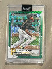 Ke'Bryan Hayes [X Green Xfractor] #29 Baseball Cards 2021 Bowman Chrome Prices