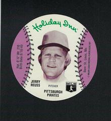 Jerry Reuss Baseball Cards 1977 Holiday Inn Discs Prices
